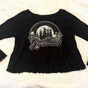 Justice workout long sleeve